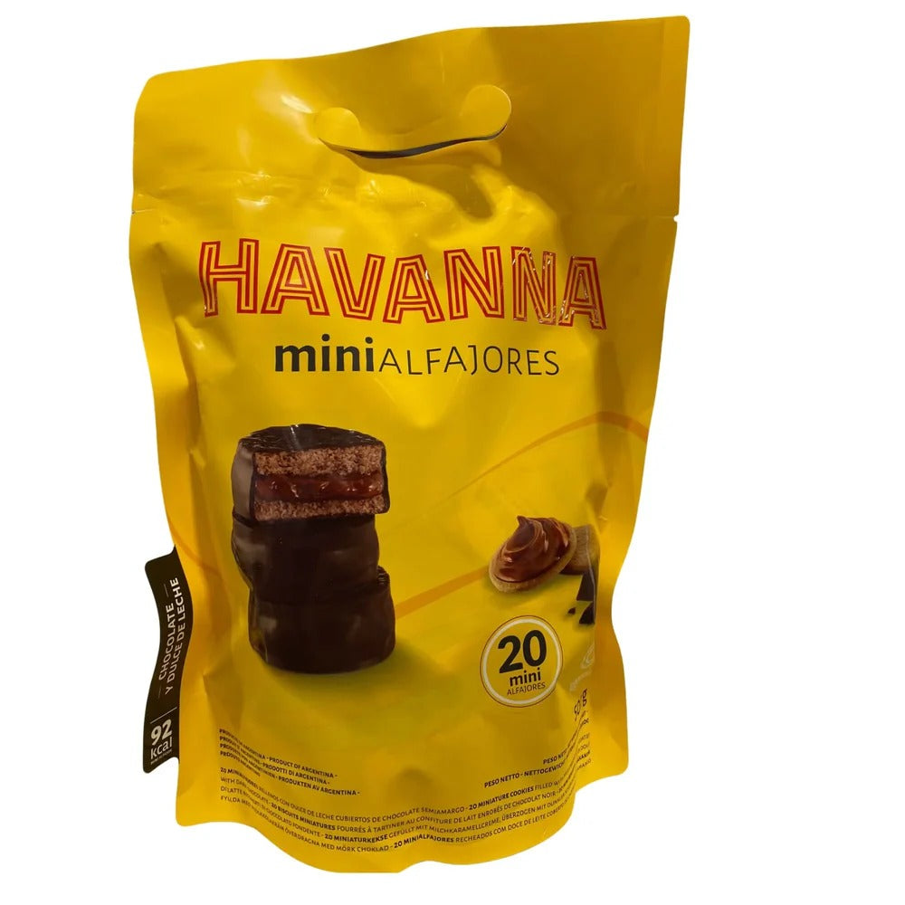 Mini alfajores HAVANNA 500g x 20 unid