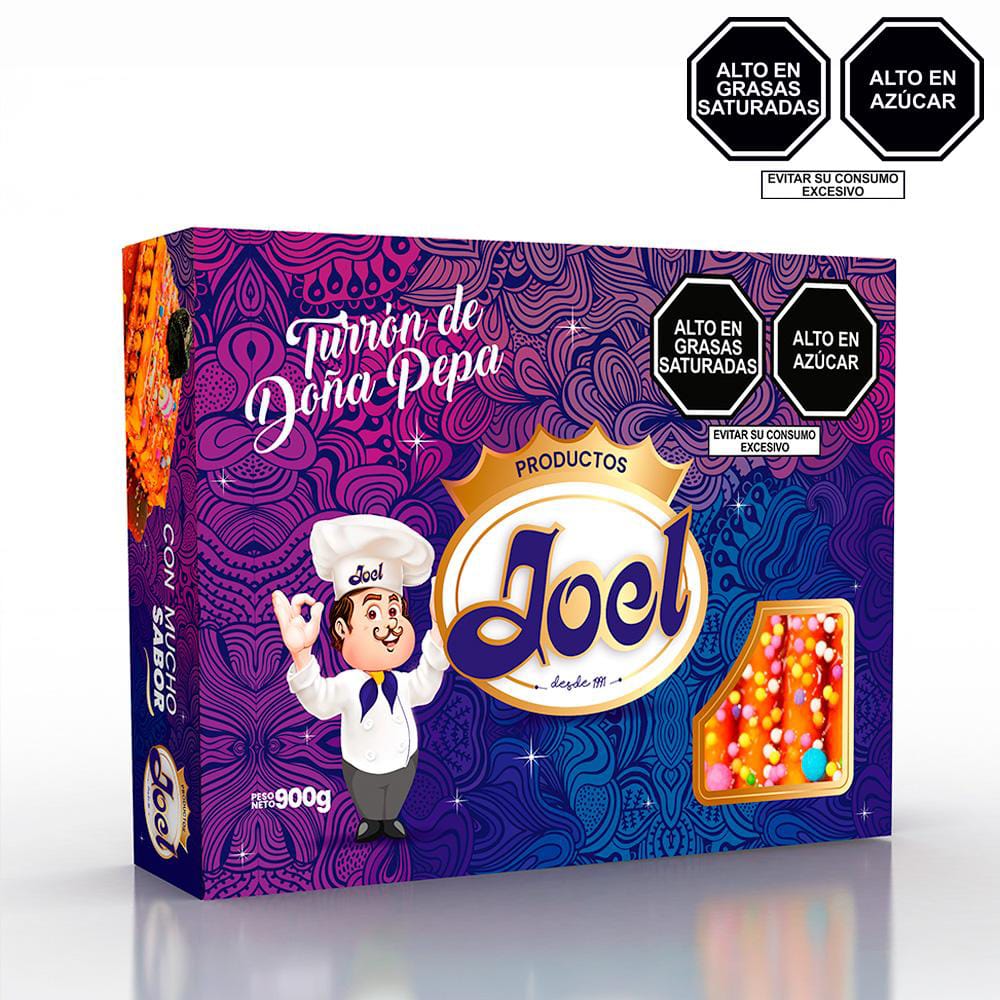 Turrón de Doña Pepa JOEL 900GR