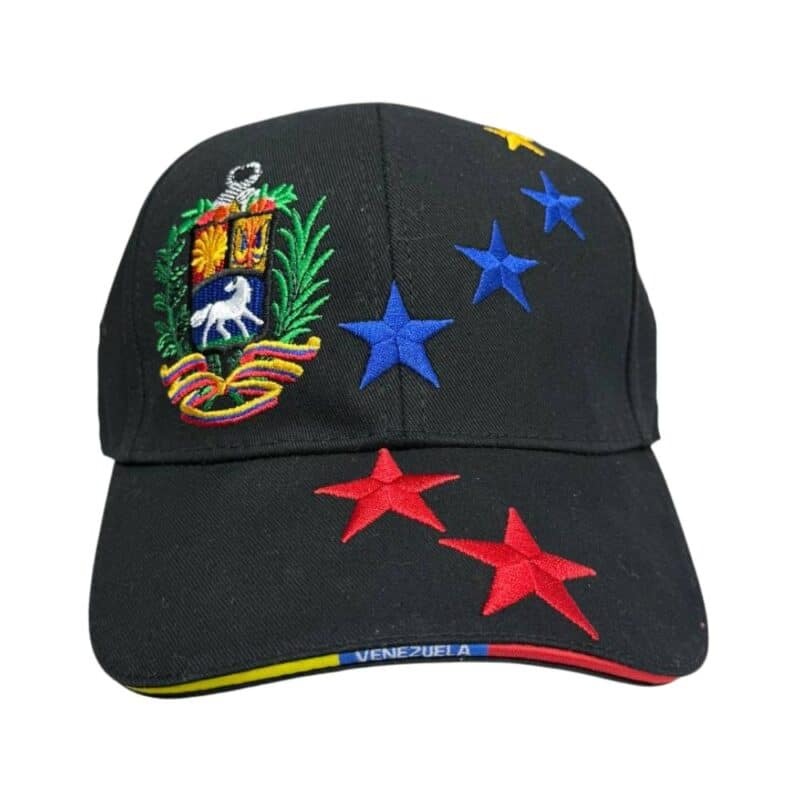 Gorra Tricolor Negra