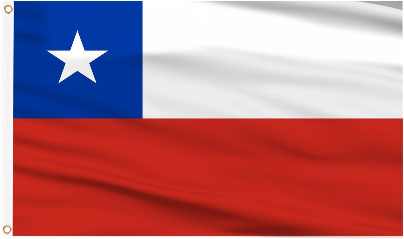 Bandera de Chile 150cm x 90 cm
