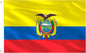 Bandera de Ecuador de 150 x 90 cm