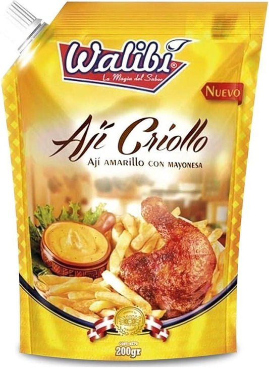Salsa Ají Criollo WALIBI 200g