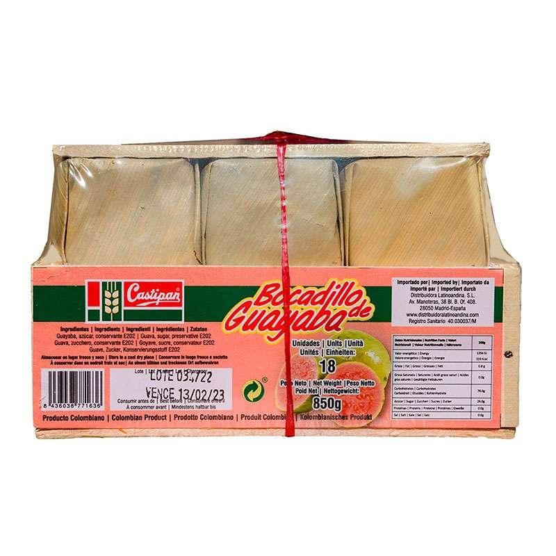 Bocadillo guayaba hoja CASTIPAN 850g