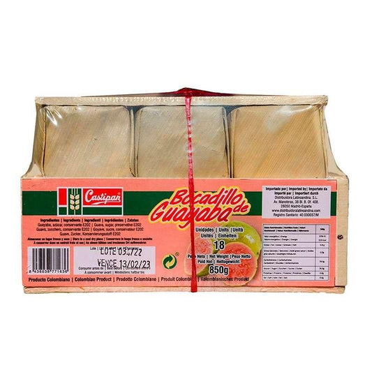 Bocadillo guayaba hoja CASTIPAN 850g