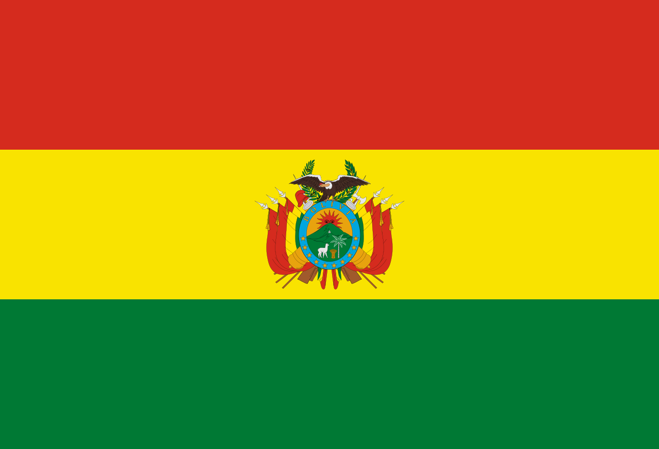 Bandera de Bolivia 90cm x 150cm